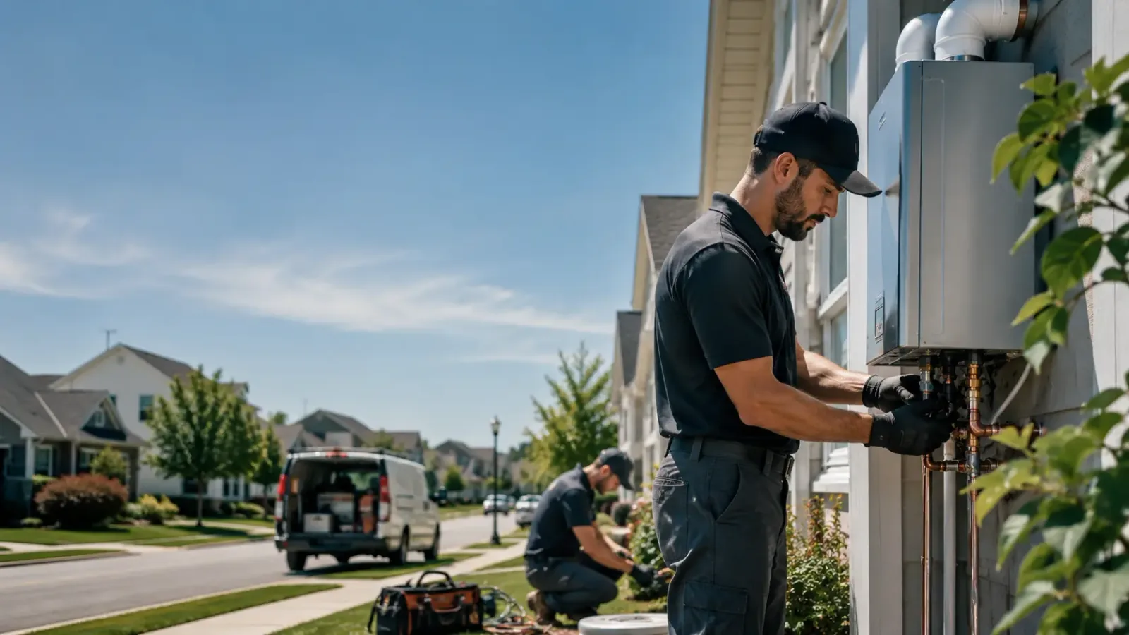 Tankless Water Heater Installation in York, ME